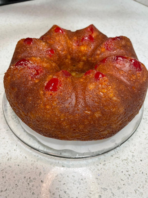 Pina Colada Rum Cake
