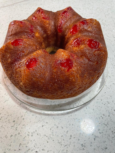 Pina Colada Rum Cake